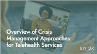 Overview of Crisis Management Approaches for Telehealth Services