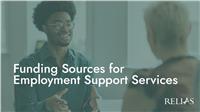 Funding Sources for Employment Support Services