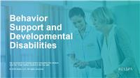 Behavior Support and Developmental Disabilities