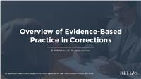 Overview of Evidence-Based Practice in Community Corrections