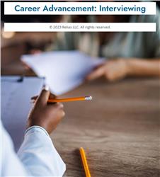 Career Advancement: Interviewing