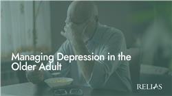 Managing Depression in the Older Adult