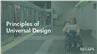 Principles of Universal Design