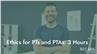 Ethics for PTs and PTAs: 3 Hours